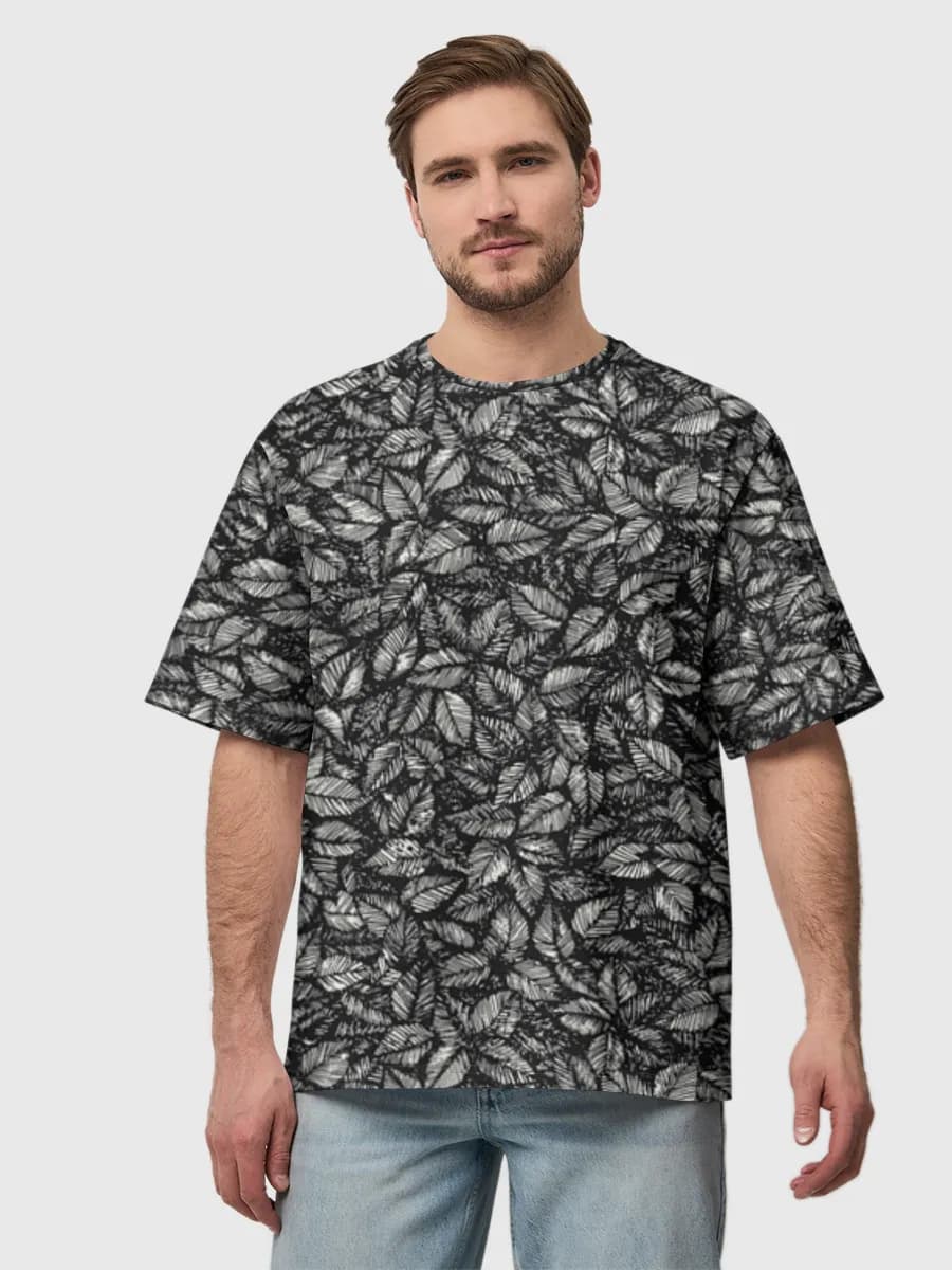 Men's oversized cotton T-shirt