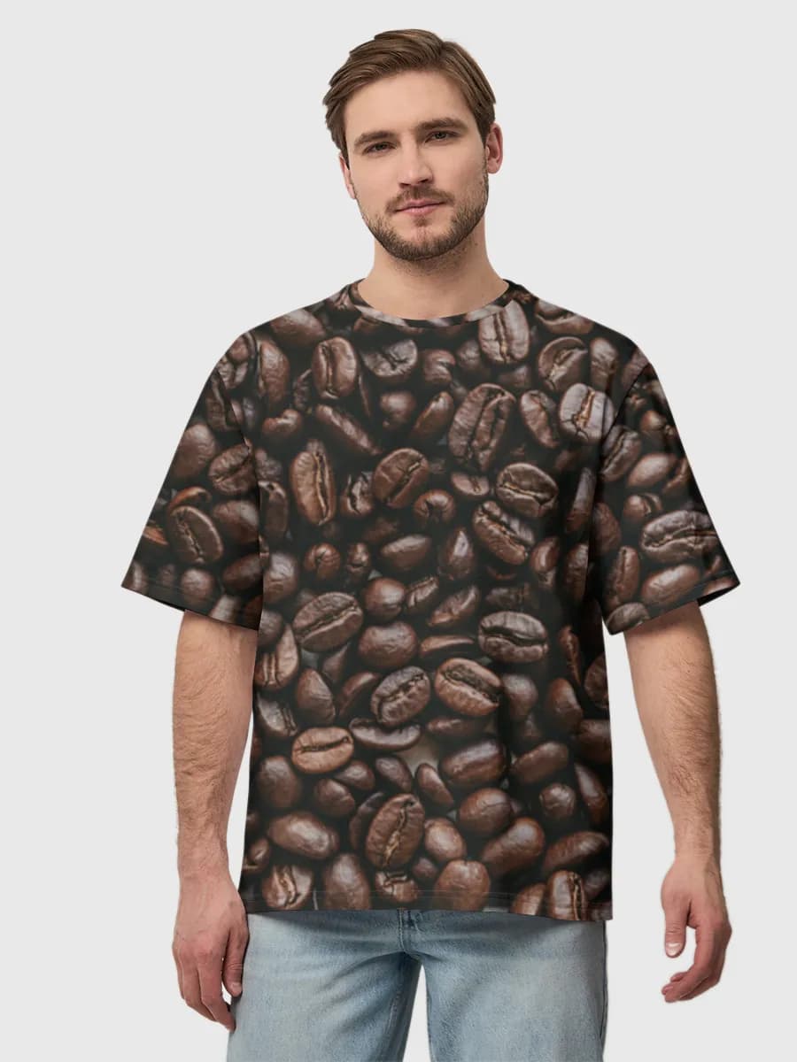 Men's oversized cotton T-shirt