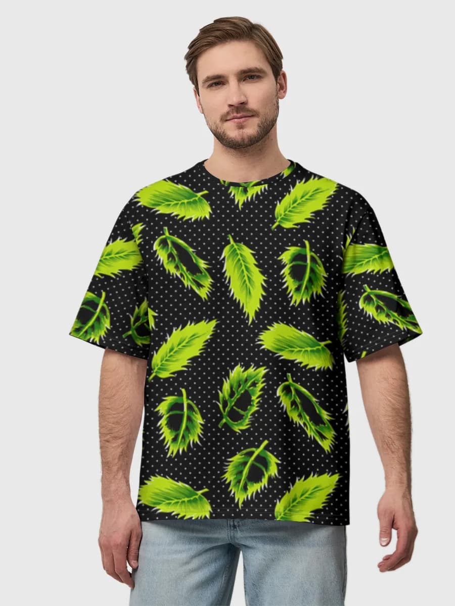Men's oversized cotton T-shirt