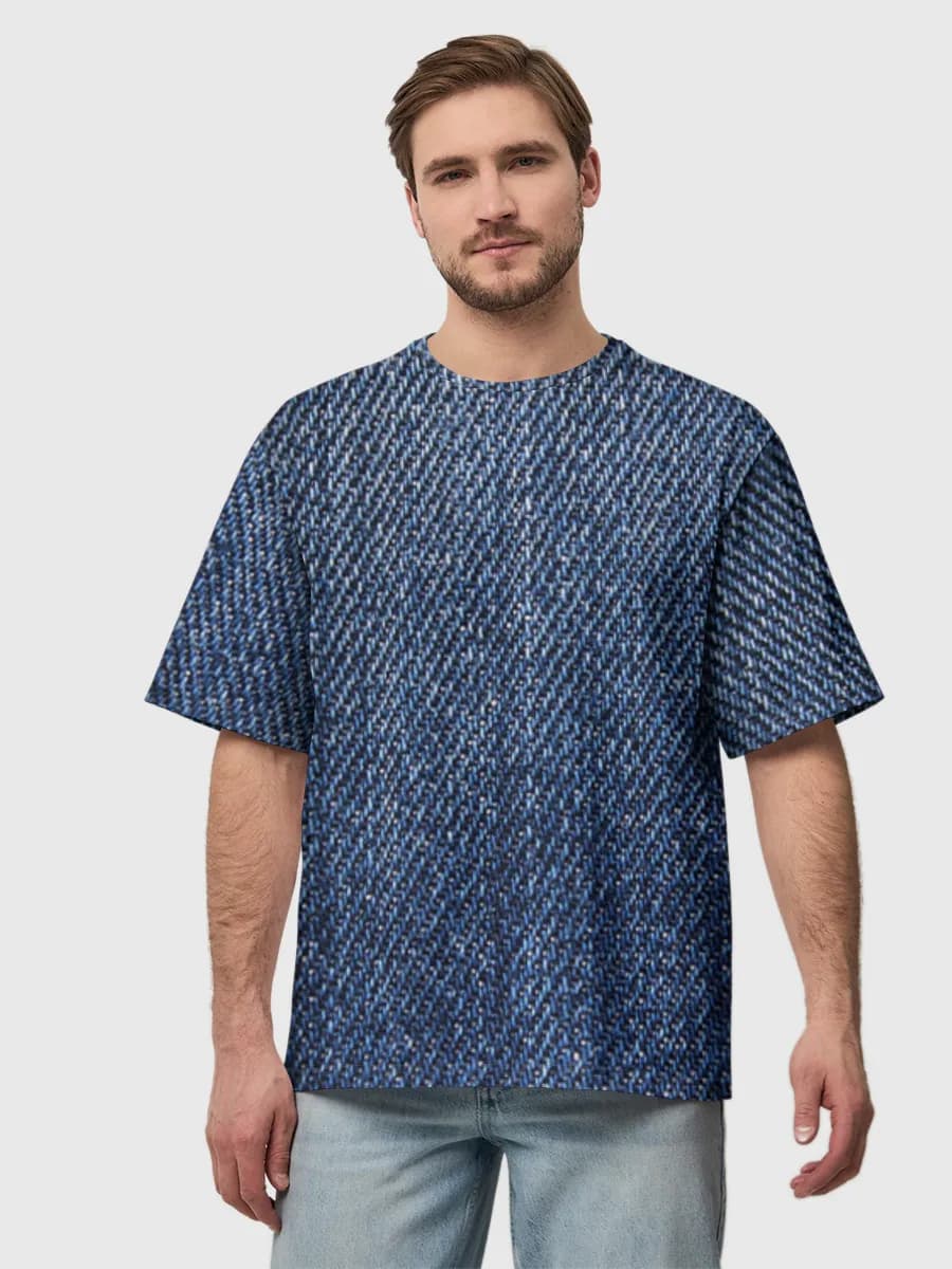 Classic Blue Denim Texture