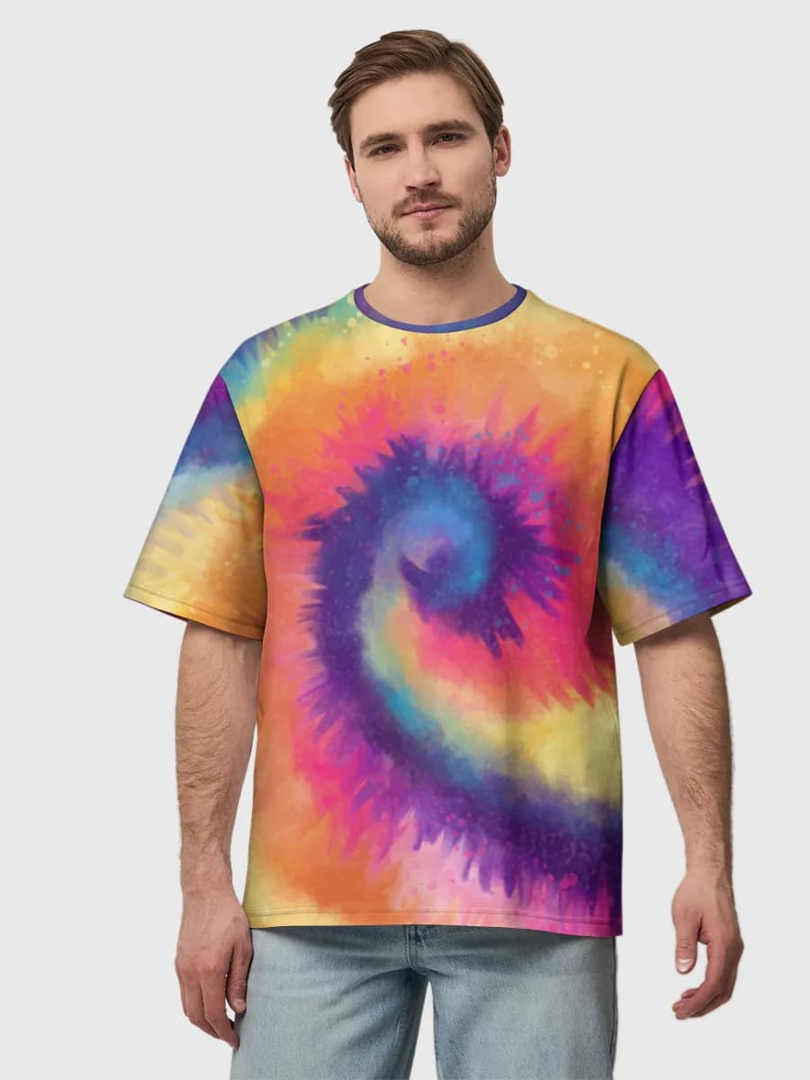 Men's oversized cotton T-shirt