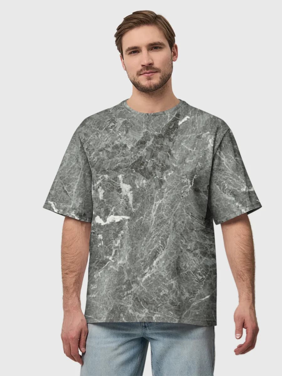 Men's oversized cotton T-shirt