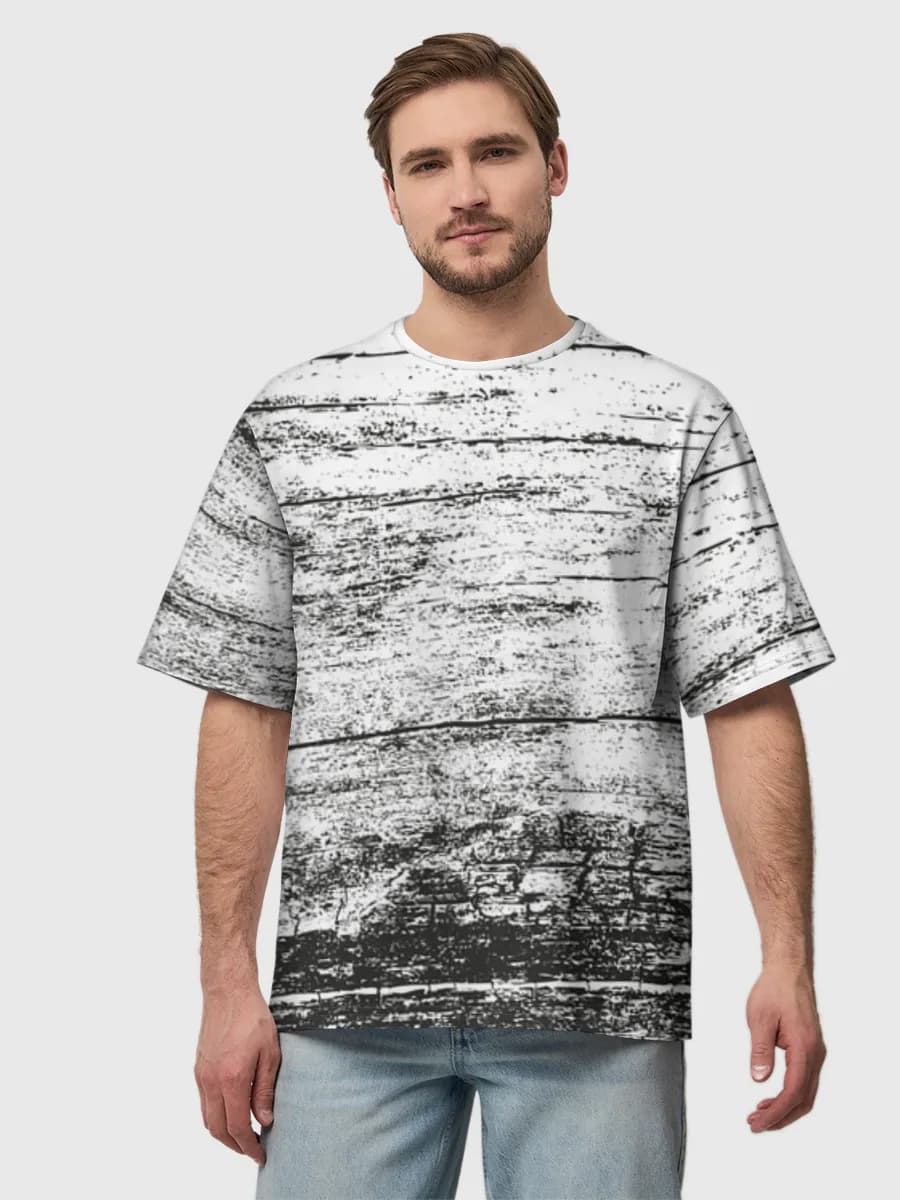 Men's oversized cotton T-shirt
