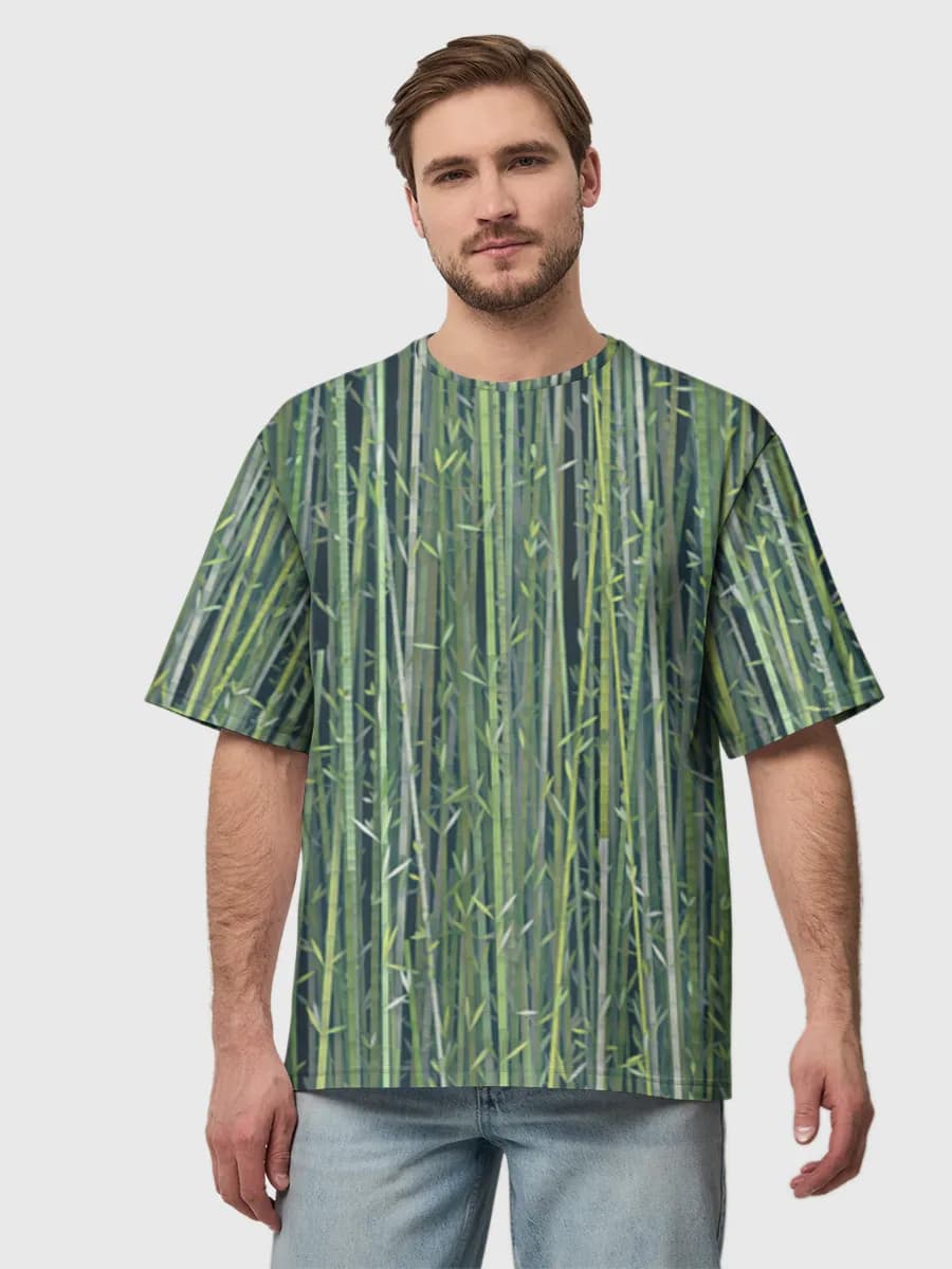 Men's oversized cotton T-shirt