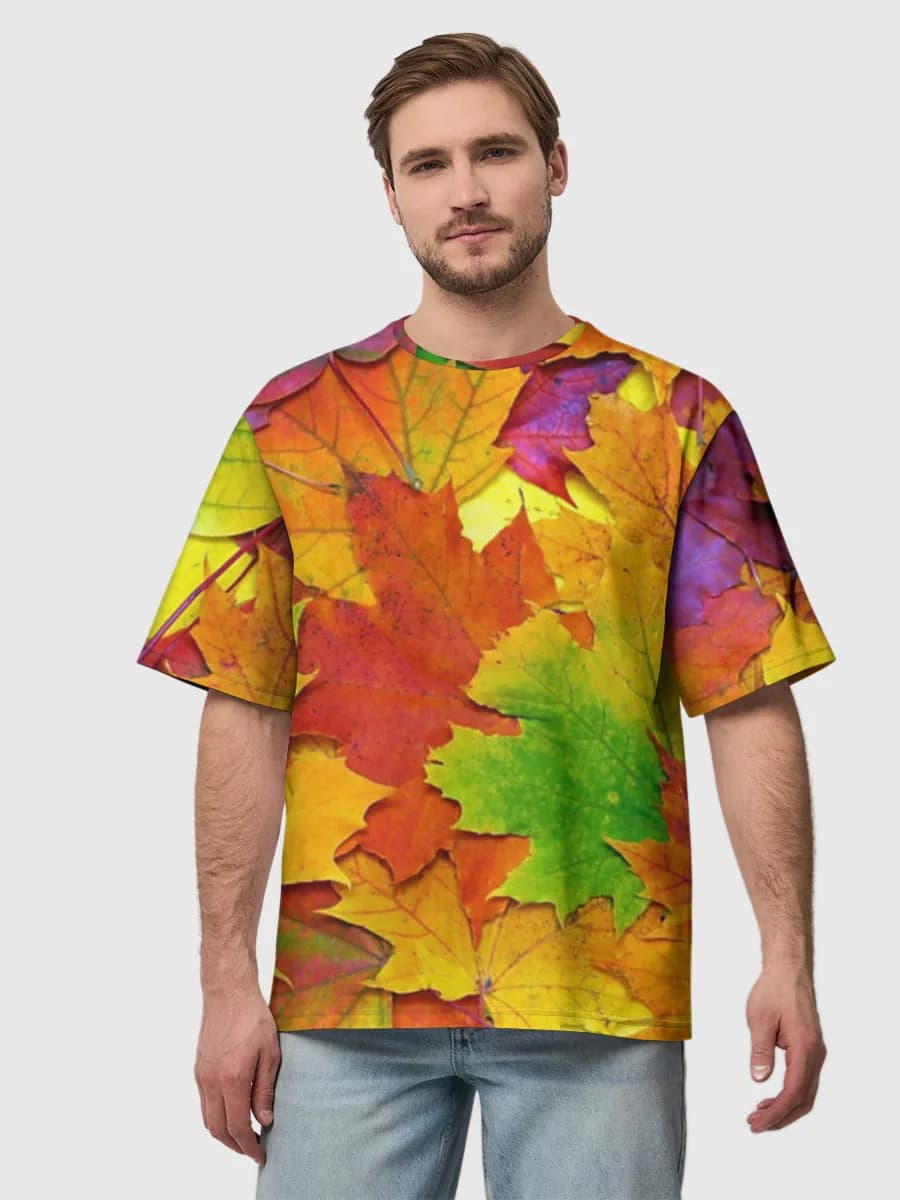 Men's oversized cotton T-shirt