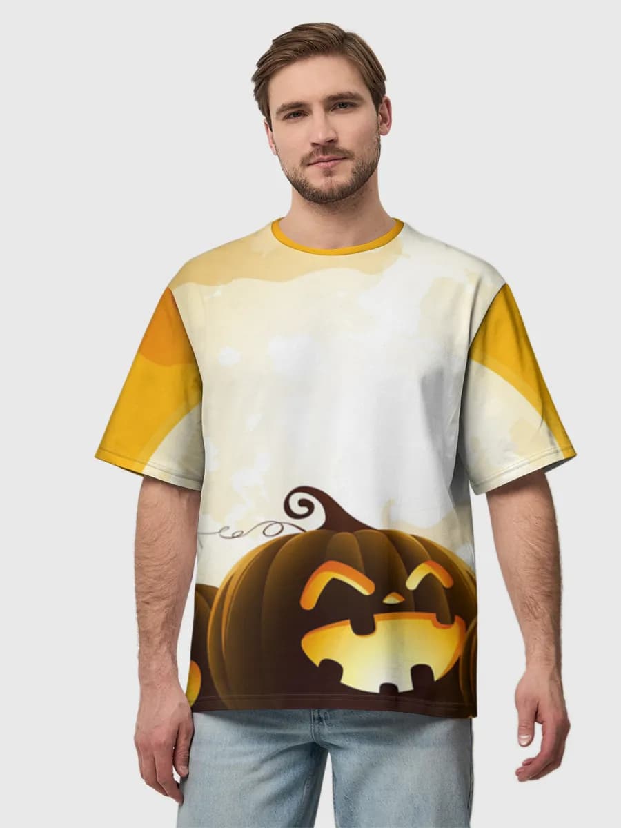 Men's oversized cotton T-shirt