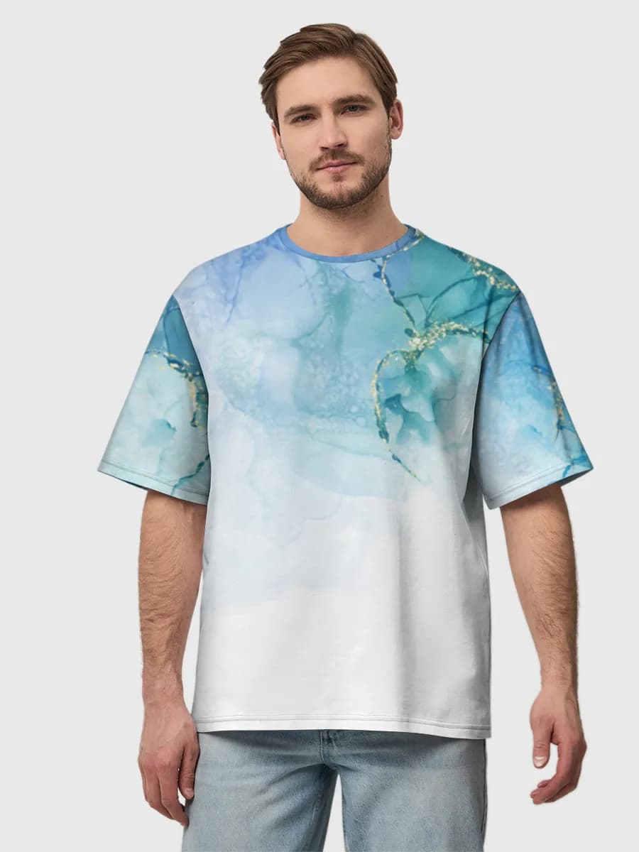 Men's oversized cotton T-shirt