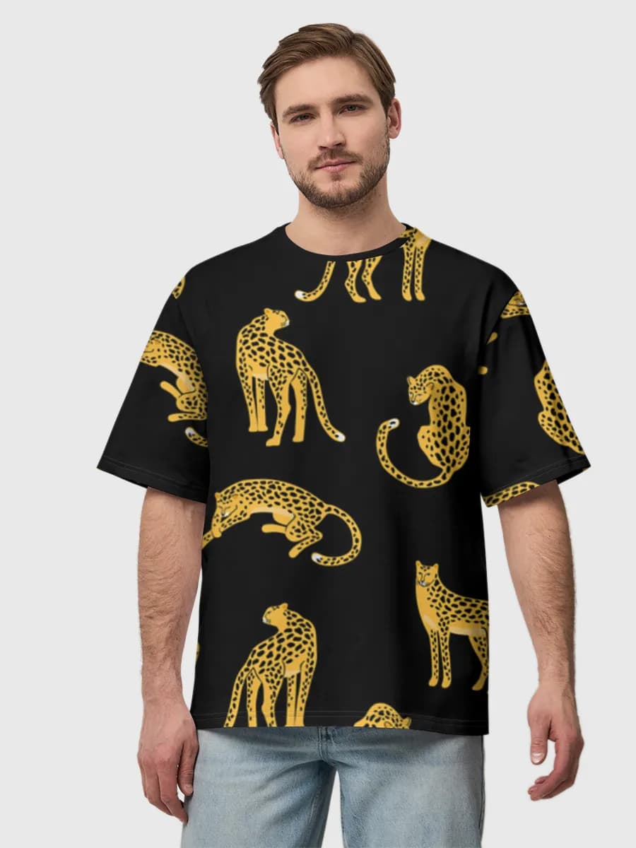 Golden Cheetahs On Black