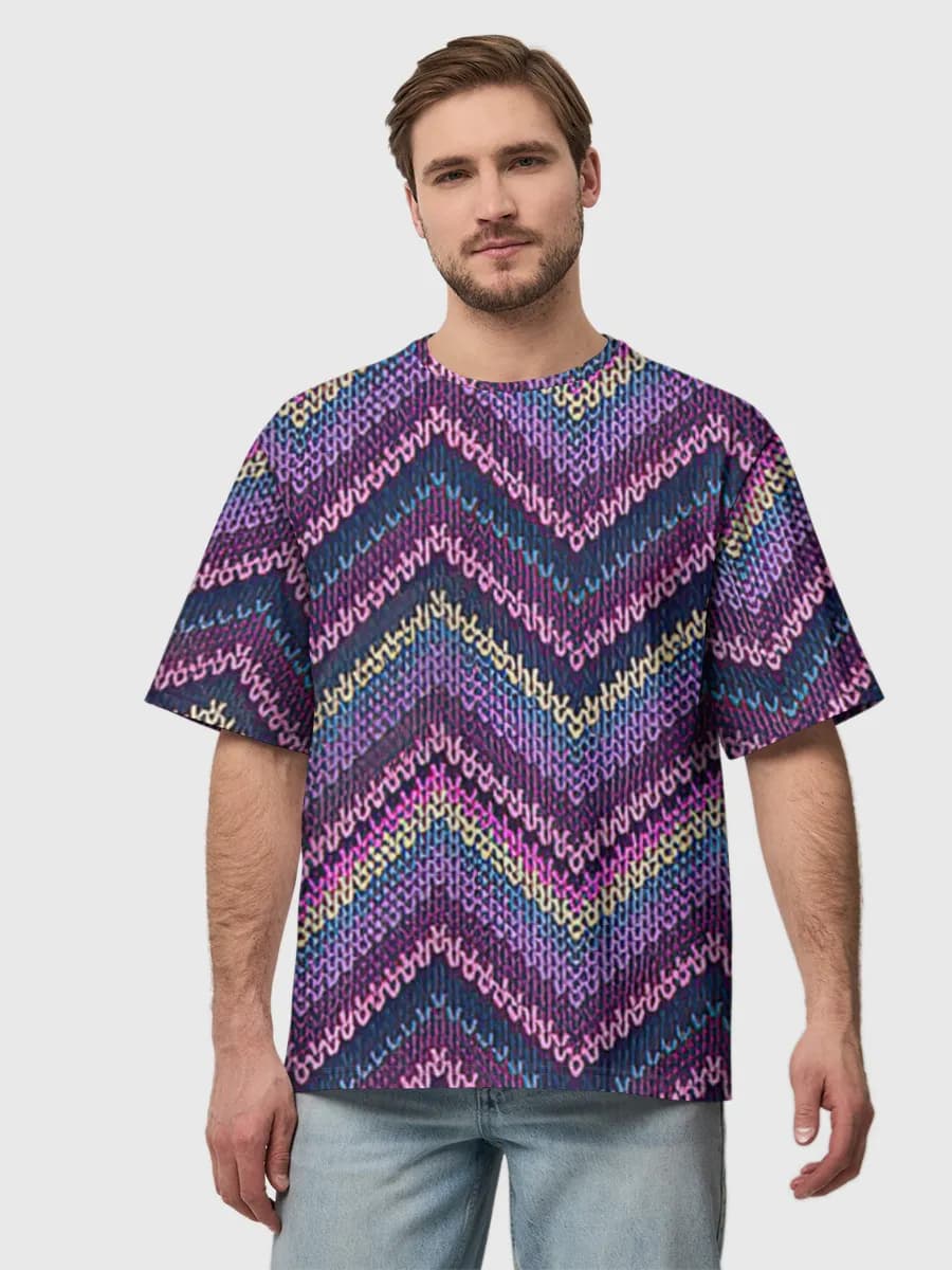 Men's oversized cotton T-shirt