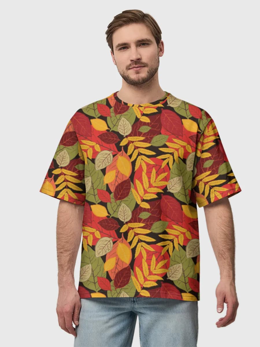 Men's oversized cotton T-shirt