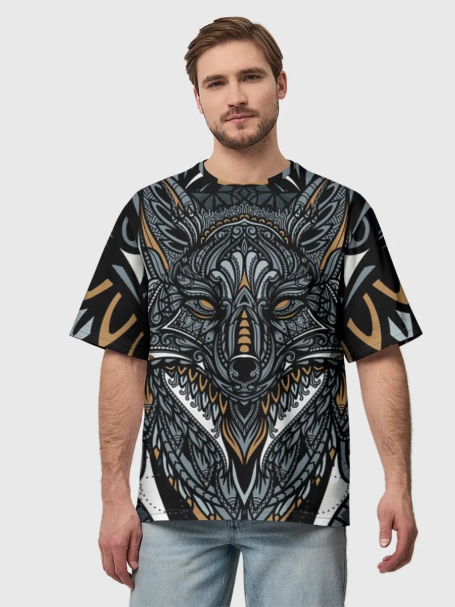 Men's oversized cotton T-shirt