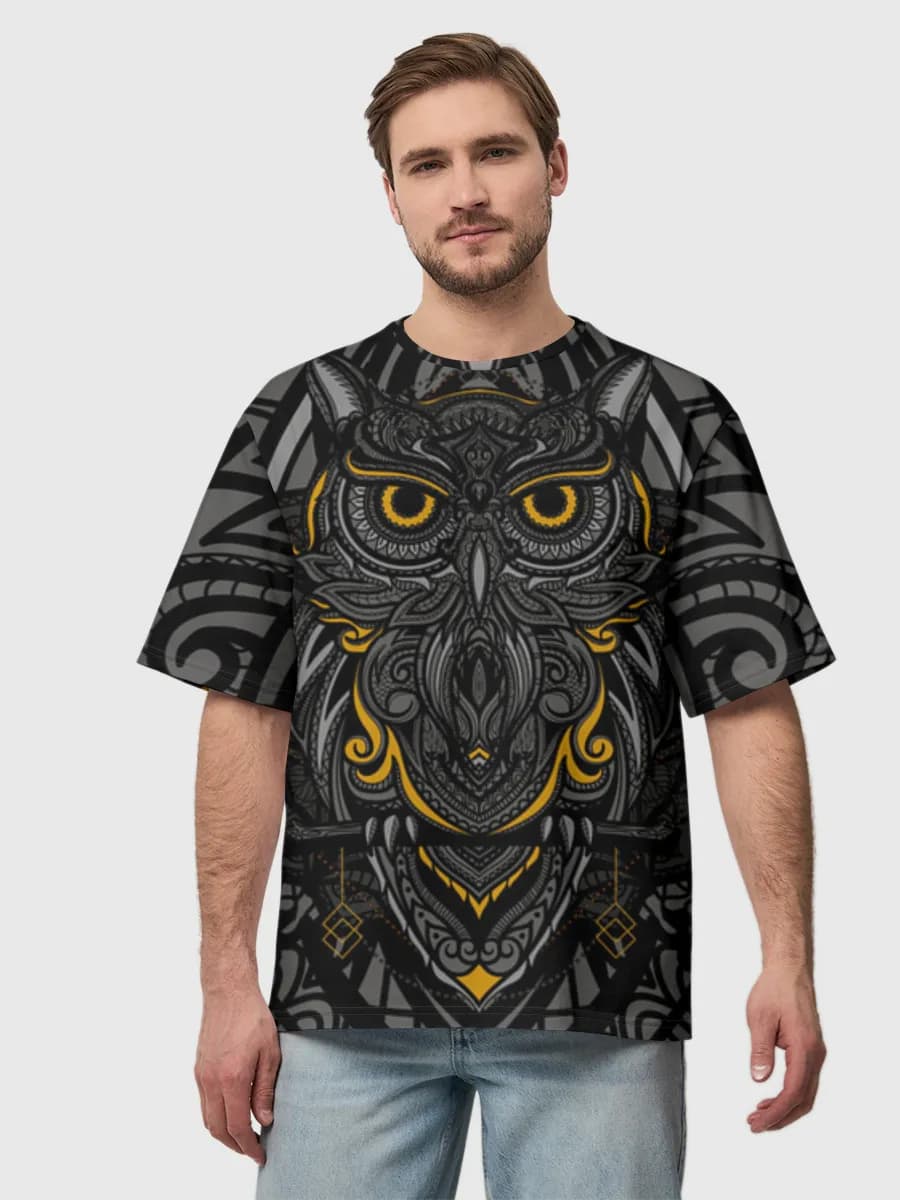 Men's oversized cotton T-shirt