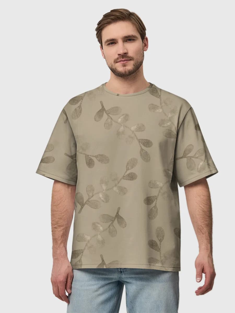 Men's oversized cotton T-shirt