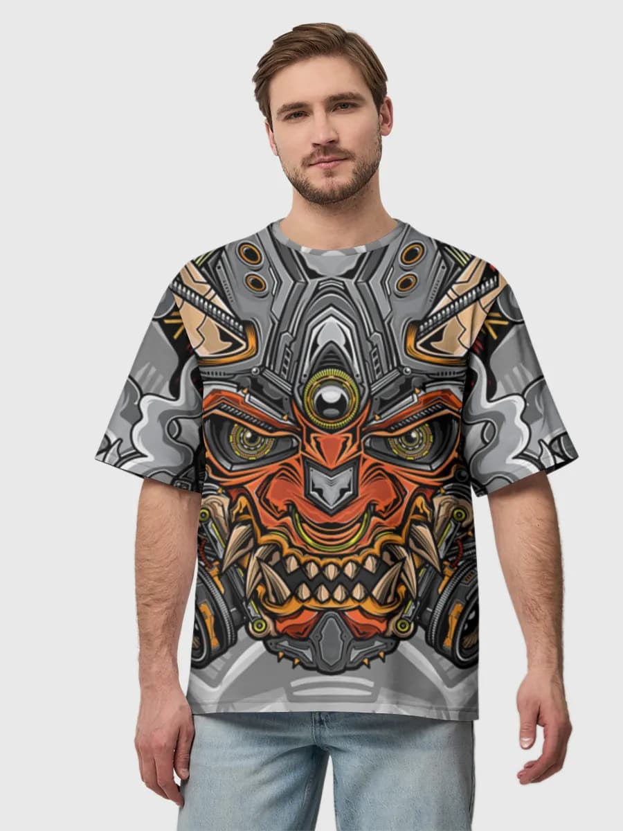 Men's oversized cotton T-shirt