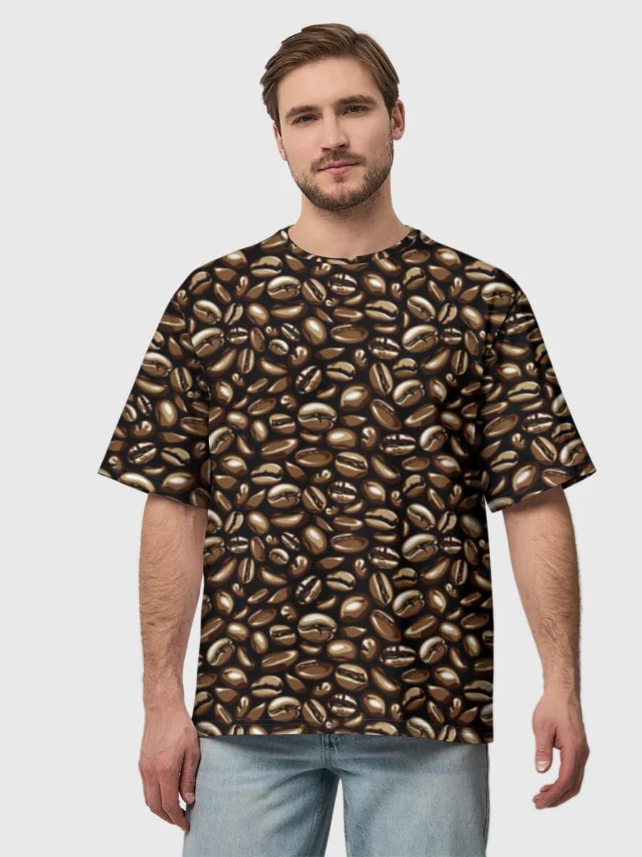 Men's oversized cotton T-shirt