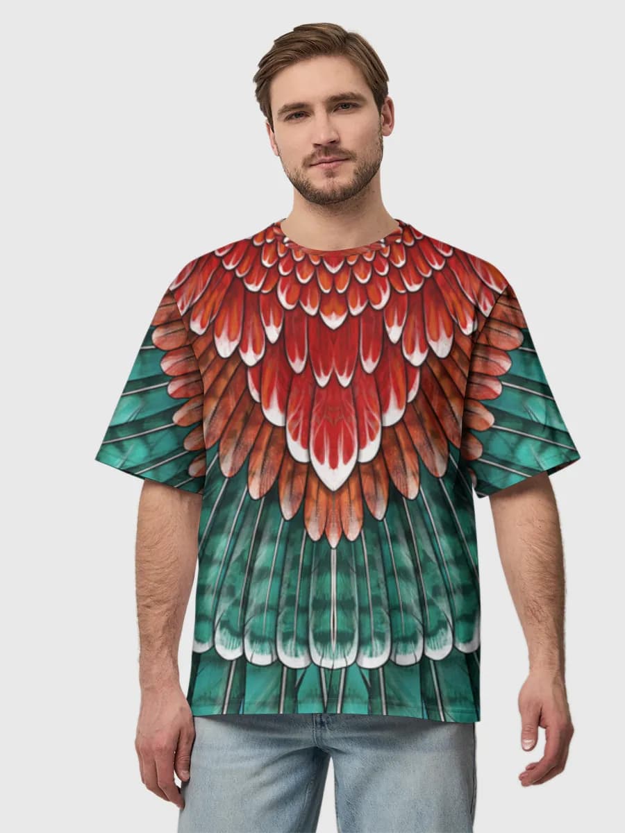 Men's oversized cotton T-shirt