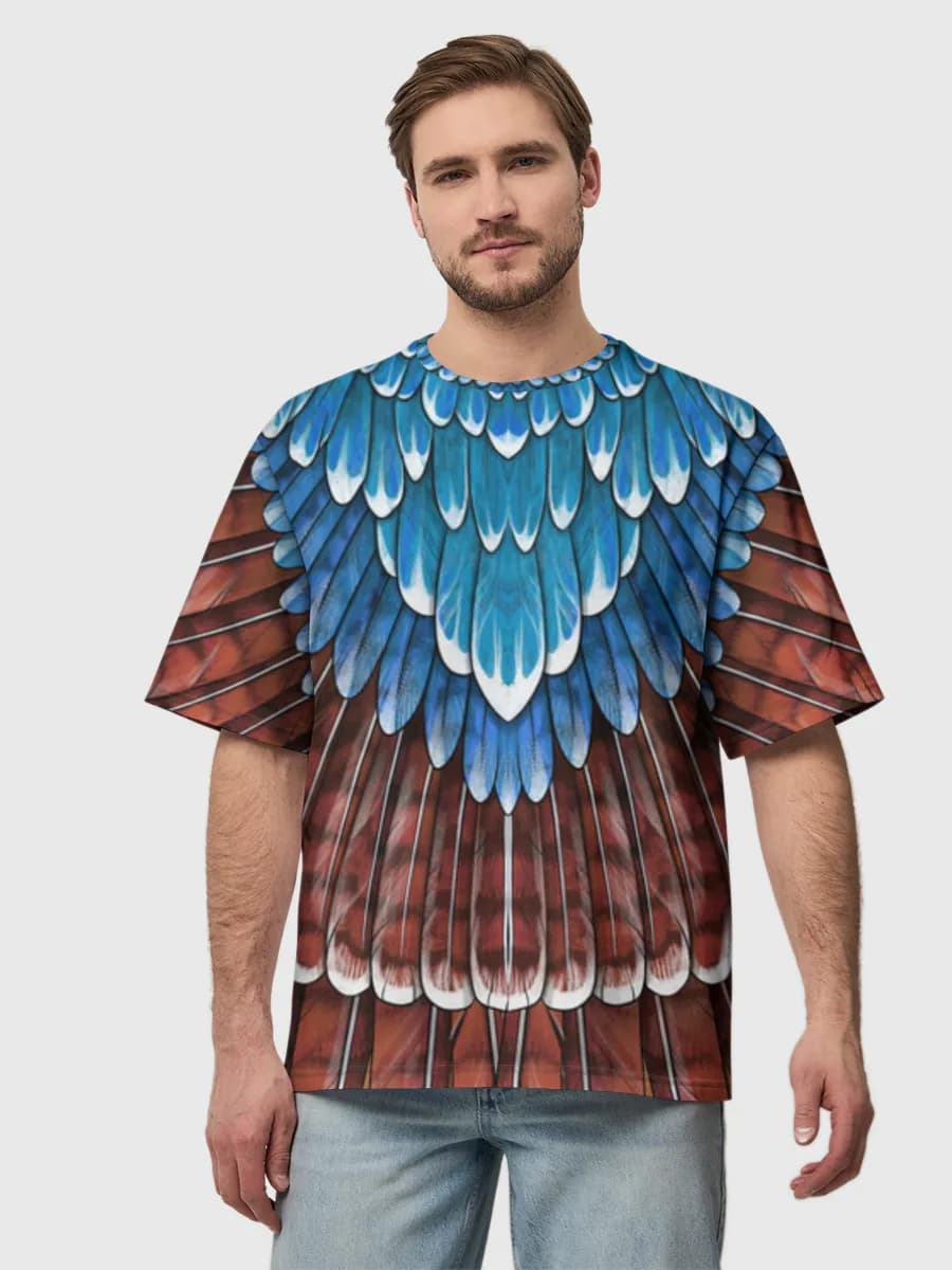 Men's oversized cotton T-shirt