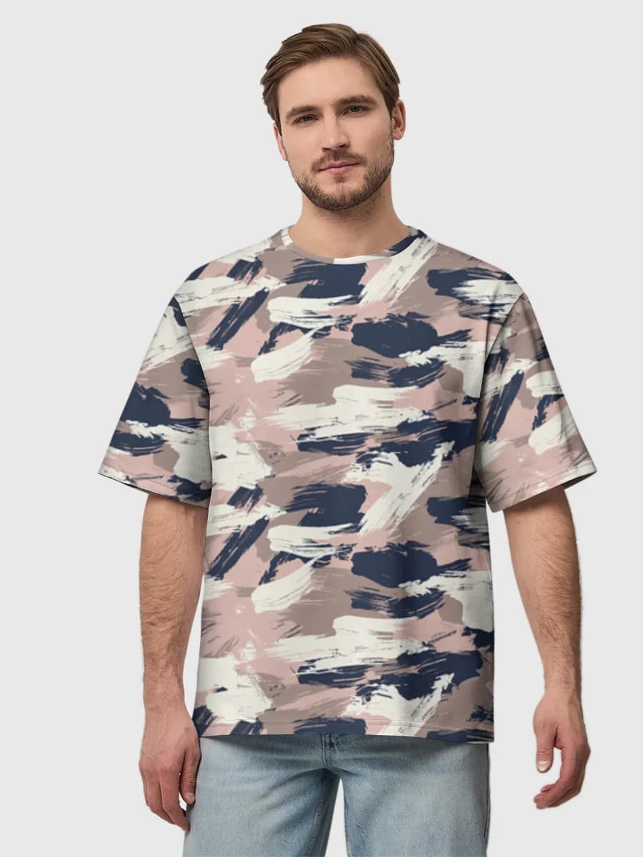 Men's oversized cotton T-shirt