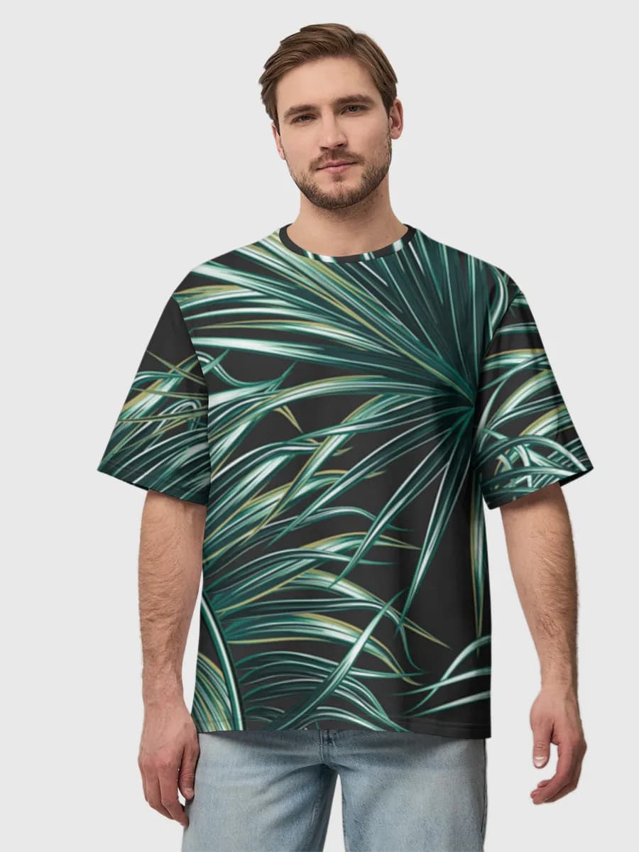 Men's oversized cotton T-shirt