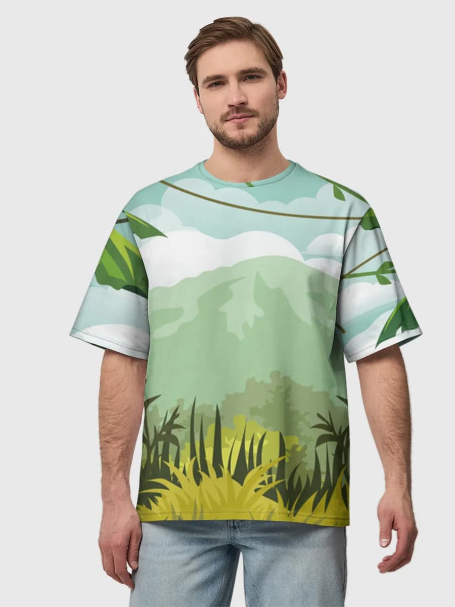 Tropical Jungle Landscape