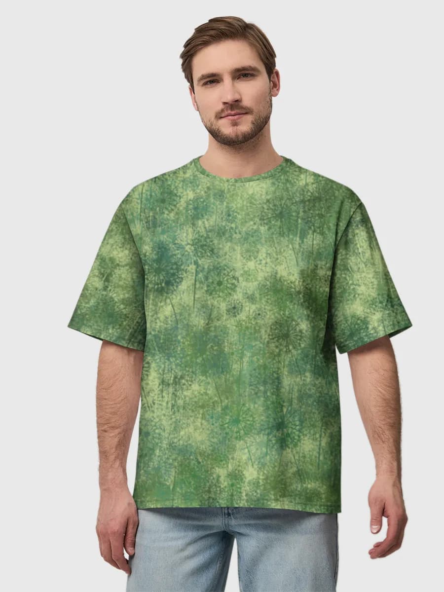 Men's oversized cotton T-shirt