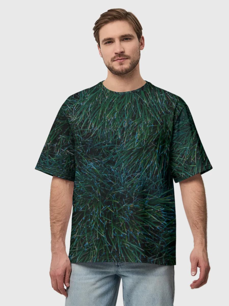 Men's oversized cotton T-shirt