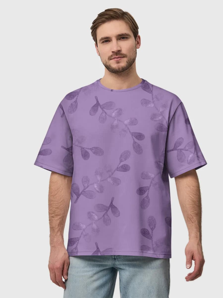 Men's oversized cotton T-shirt