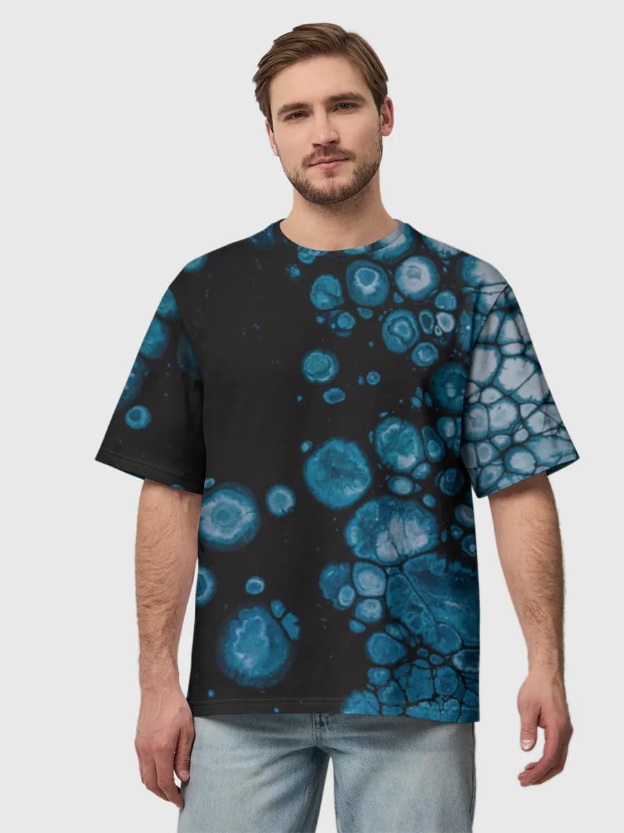 Men's oversized cotton T-shirt