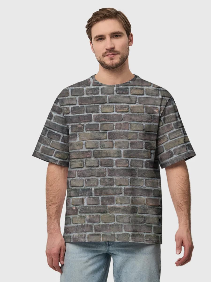 Men's oversized cotton T-shirt