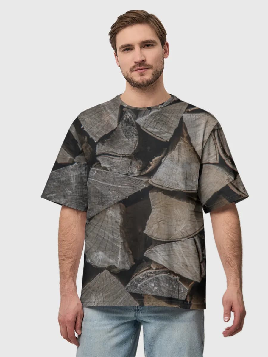 Men's oversized cotton T-shirt