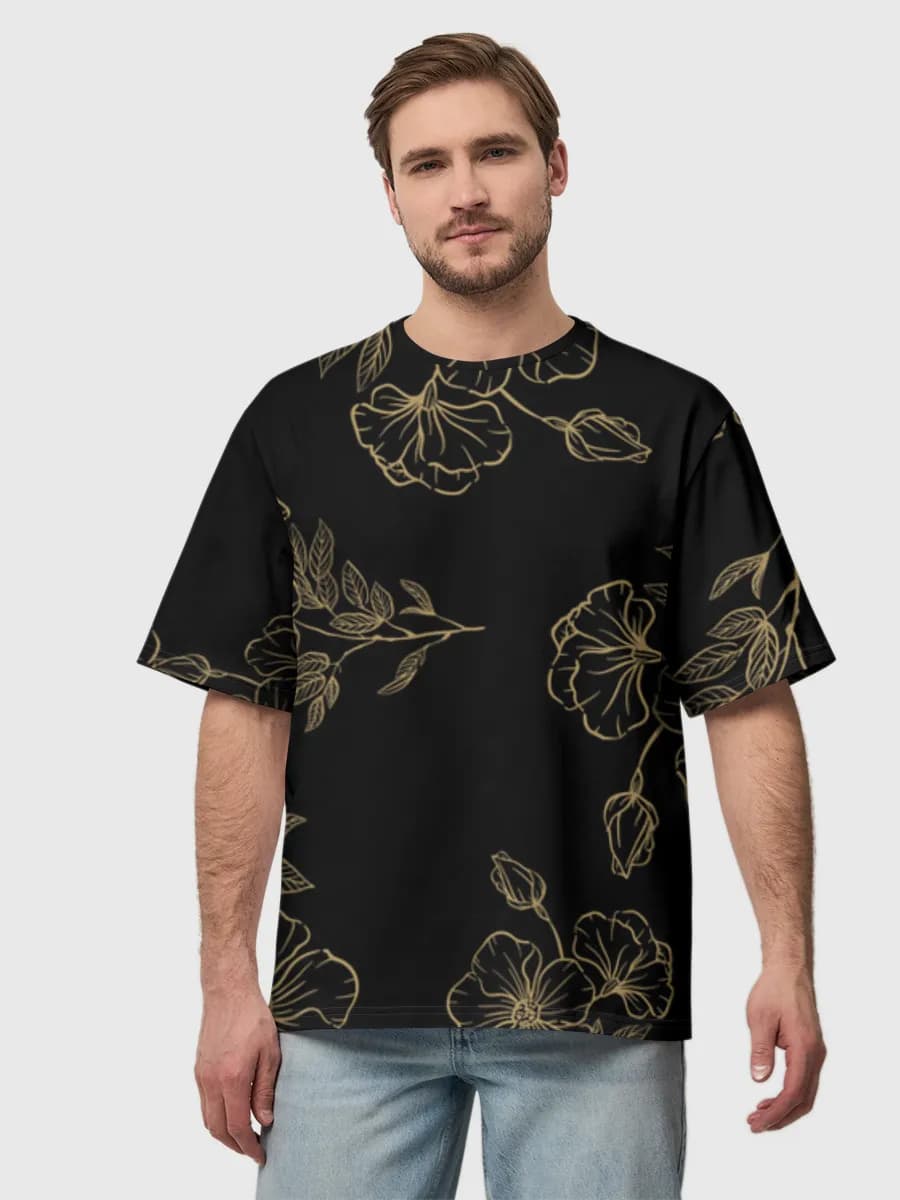Men's oversized cotton T-shirt