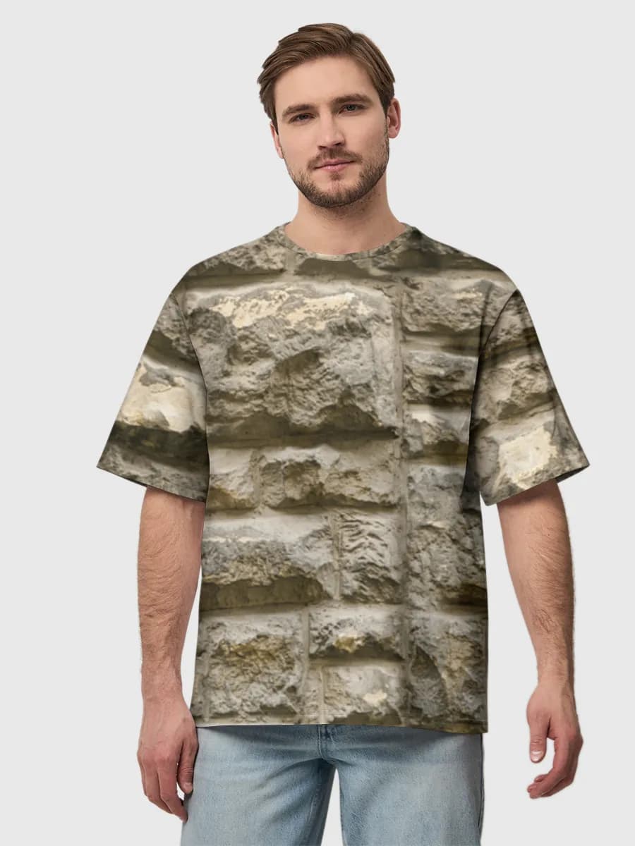 Men's oversized cotton T-shirt