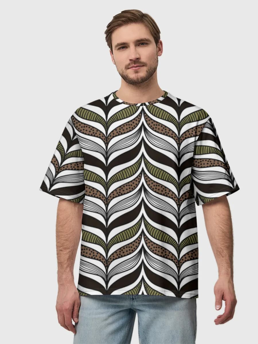 Men's oversized cotton T-shirt