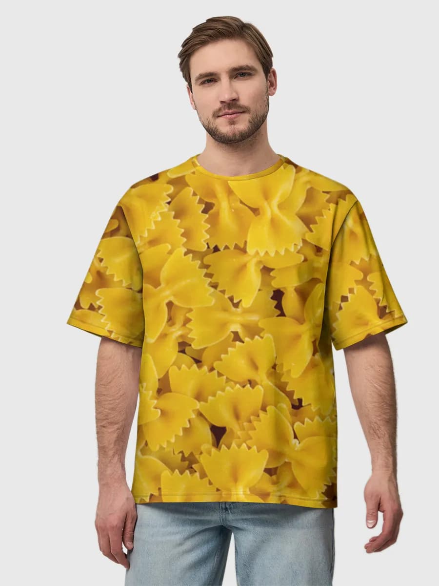 Men's oversized cotton T-shirt