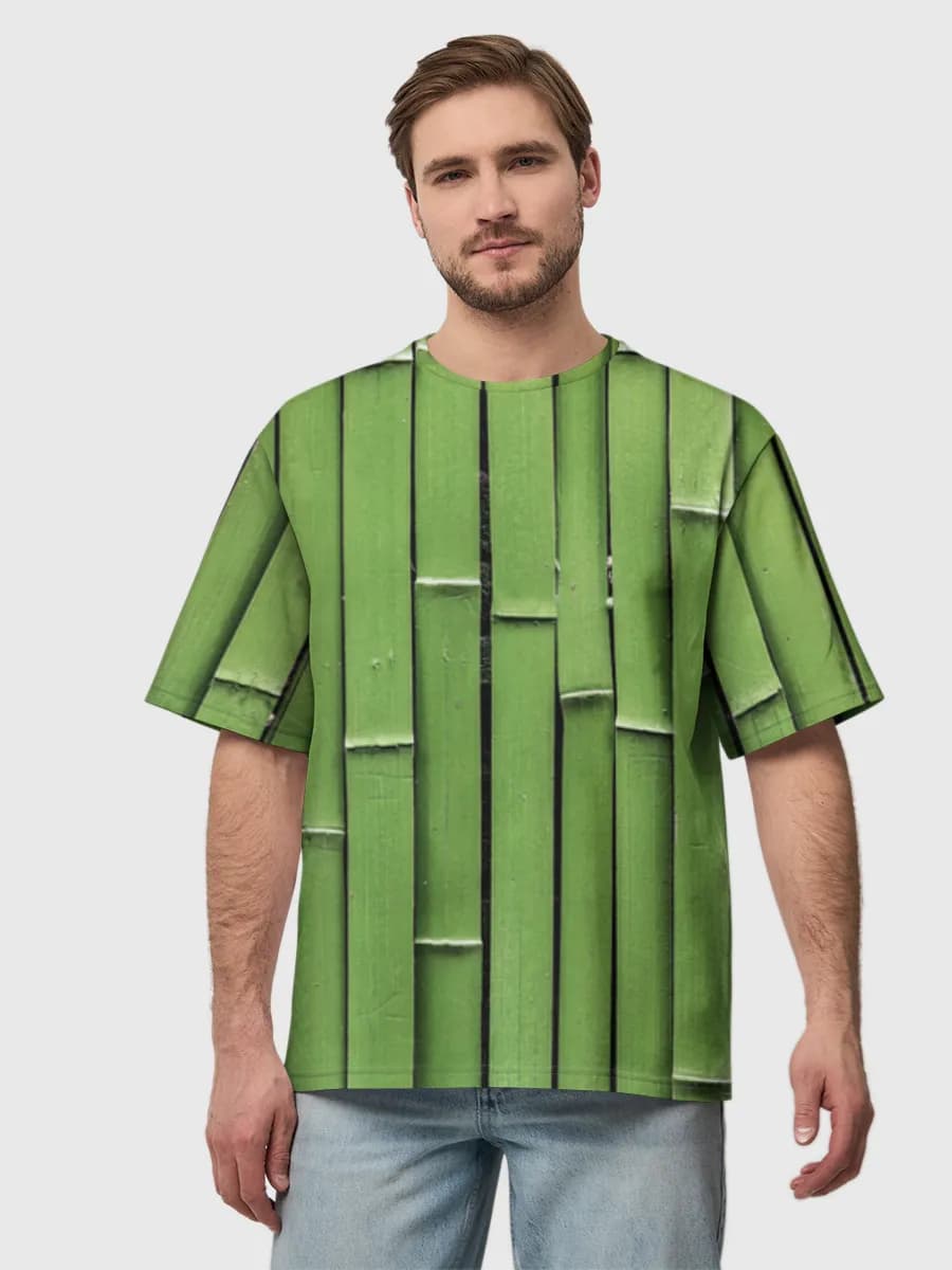 Men's oversized cotton T-shirt