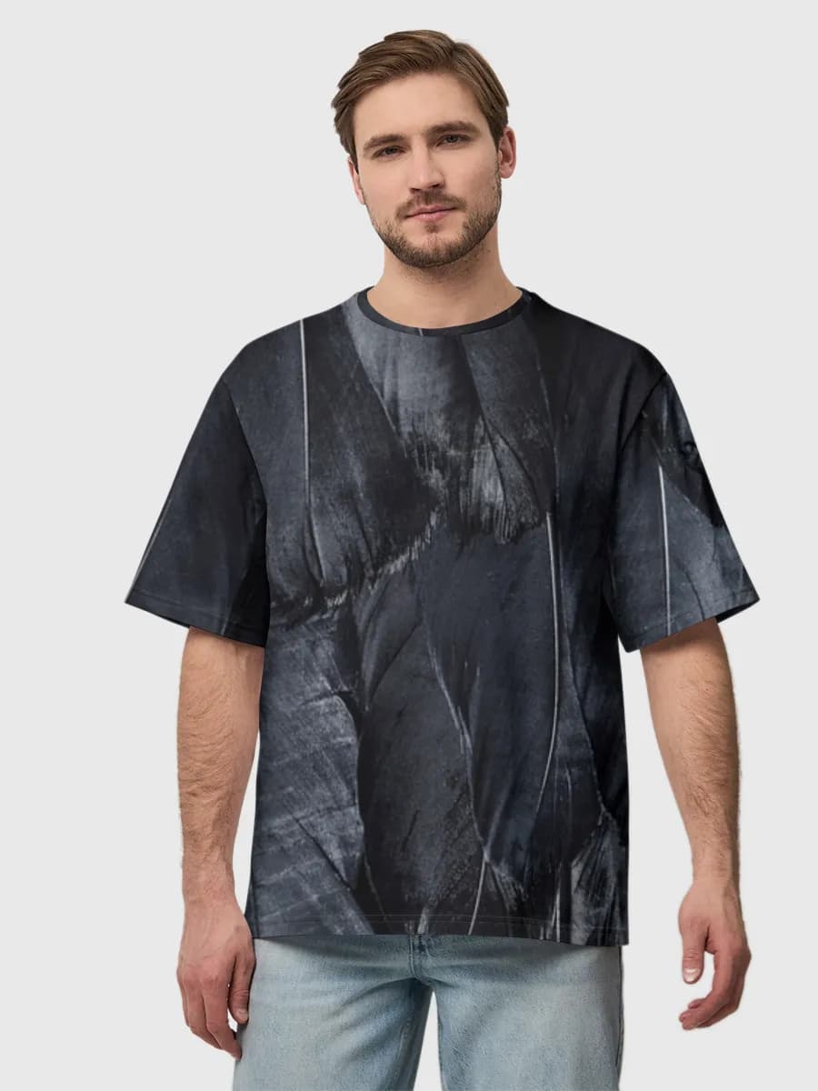Men's oversized cotton T-shirt