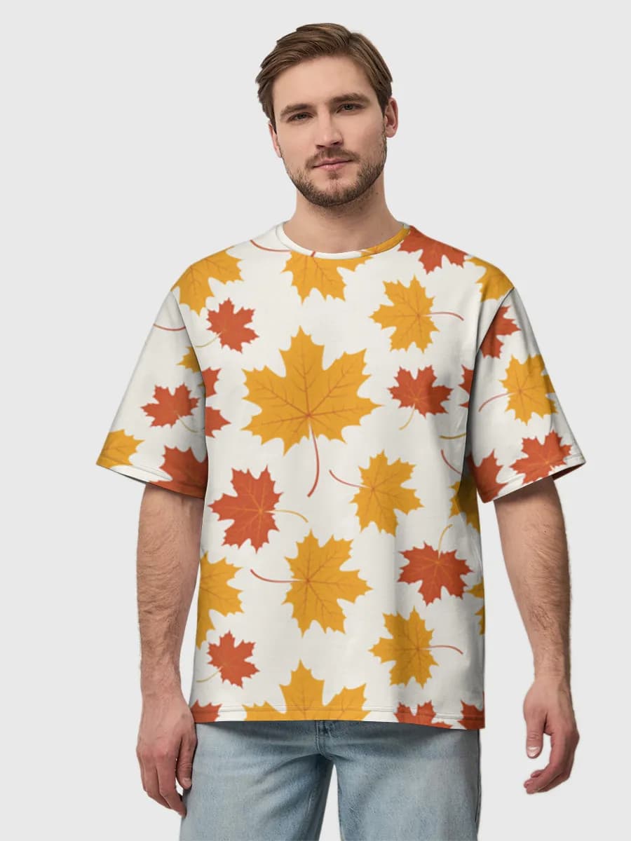 Men's oversized cotton T-shirt