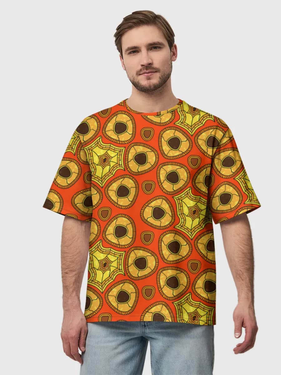 Men's oversized cotton T-shirt