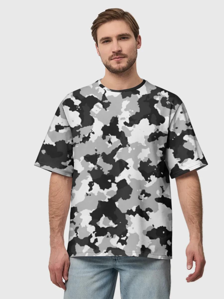 Men's oversized cotton T-shirt