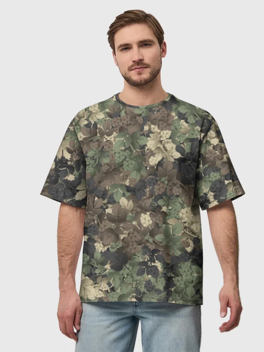Men's oversized cotton T-shirt