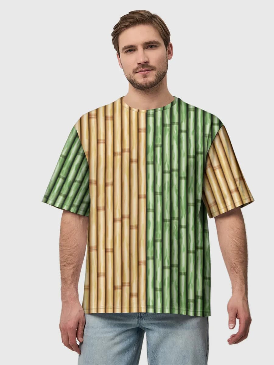 Men's oversized cotton T-shirt