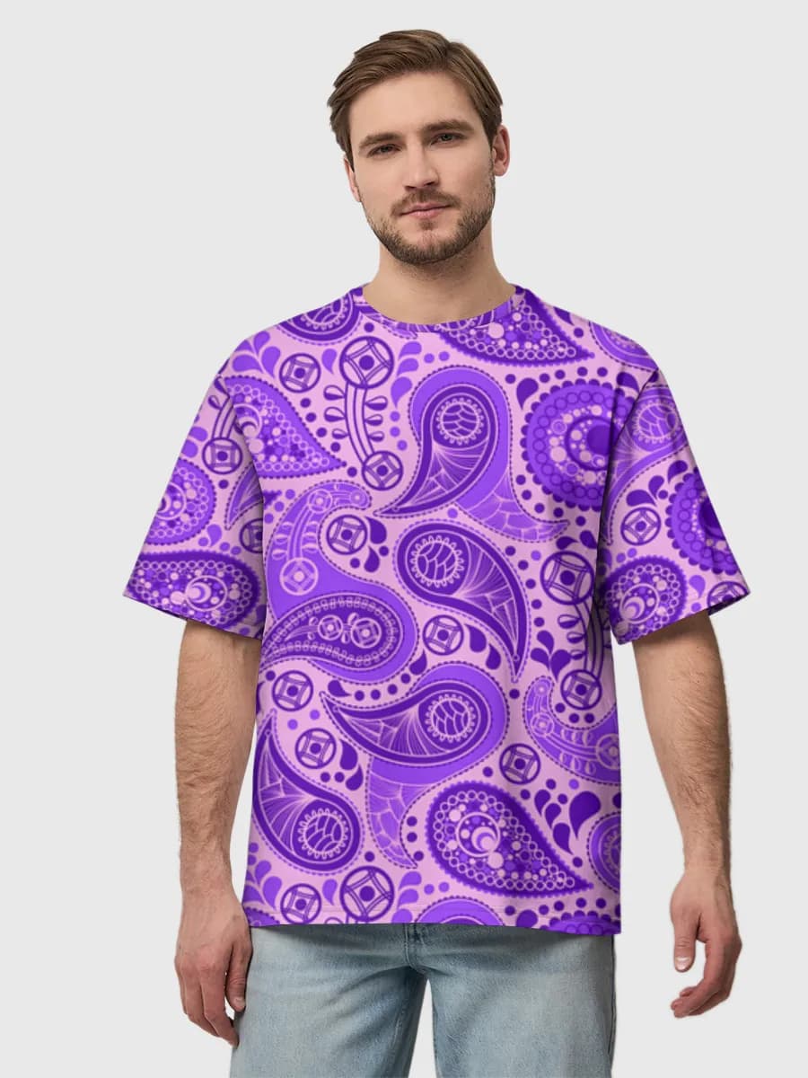 Men's oversized cotton T-shirt