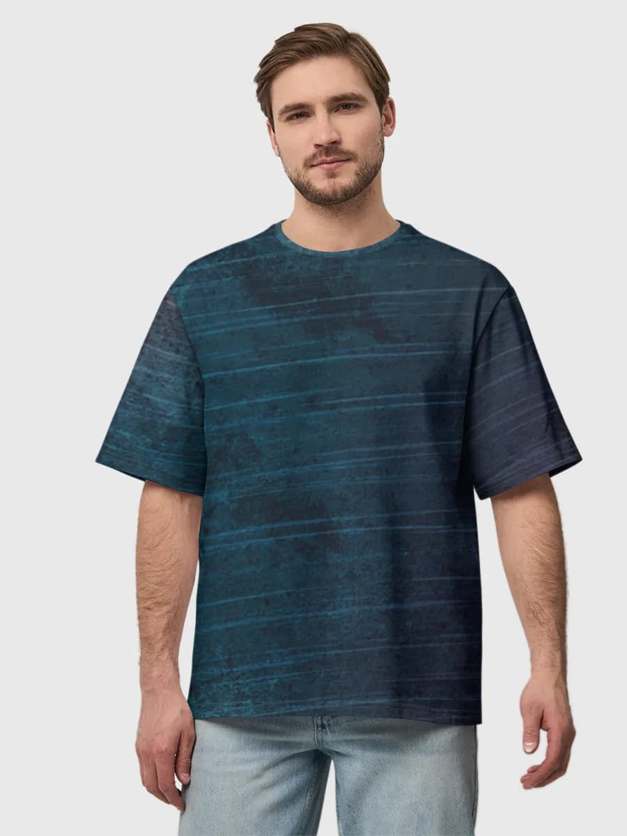 Men's oversized cotton T-shirt