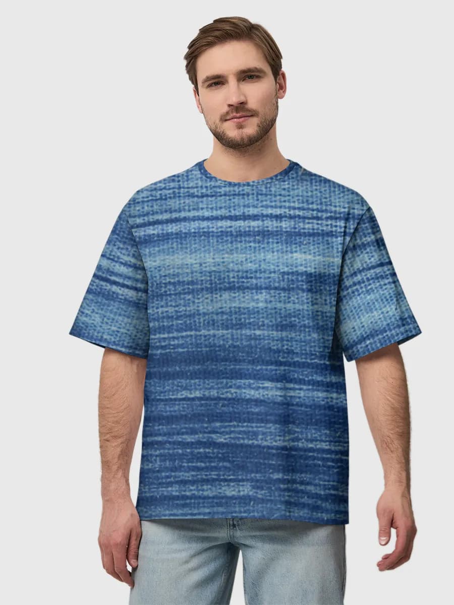 Men's oversized cotton T-shirt