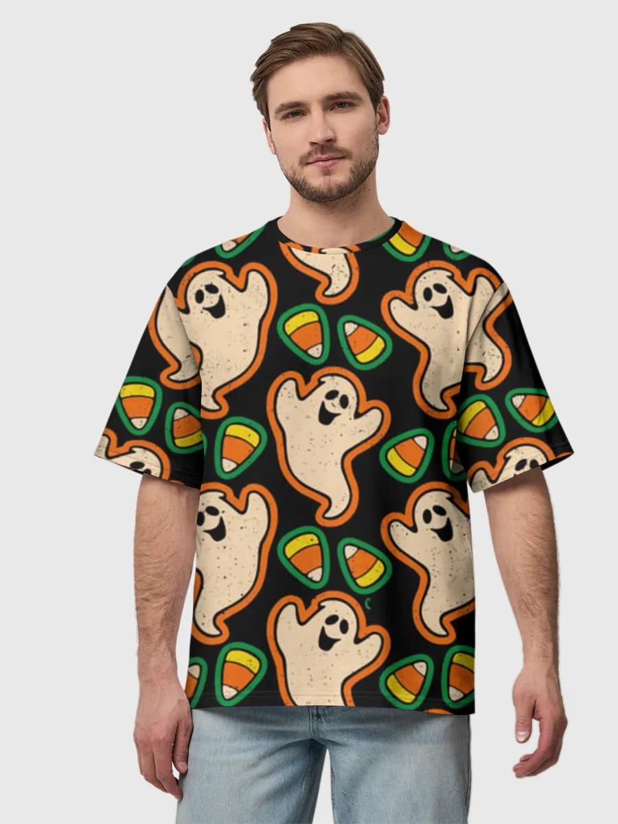 Men's oversized cotton T-shirt