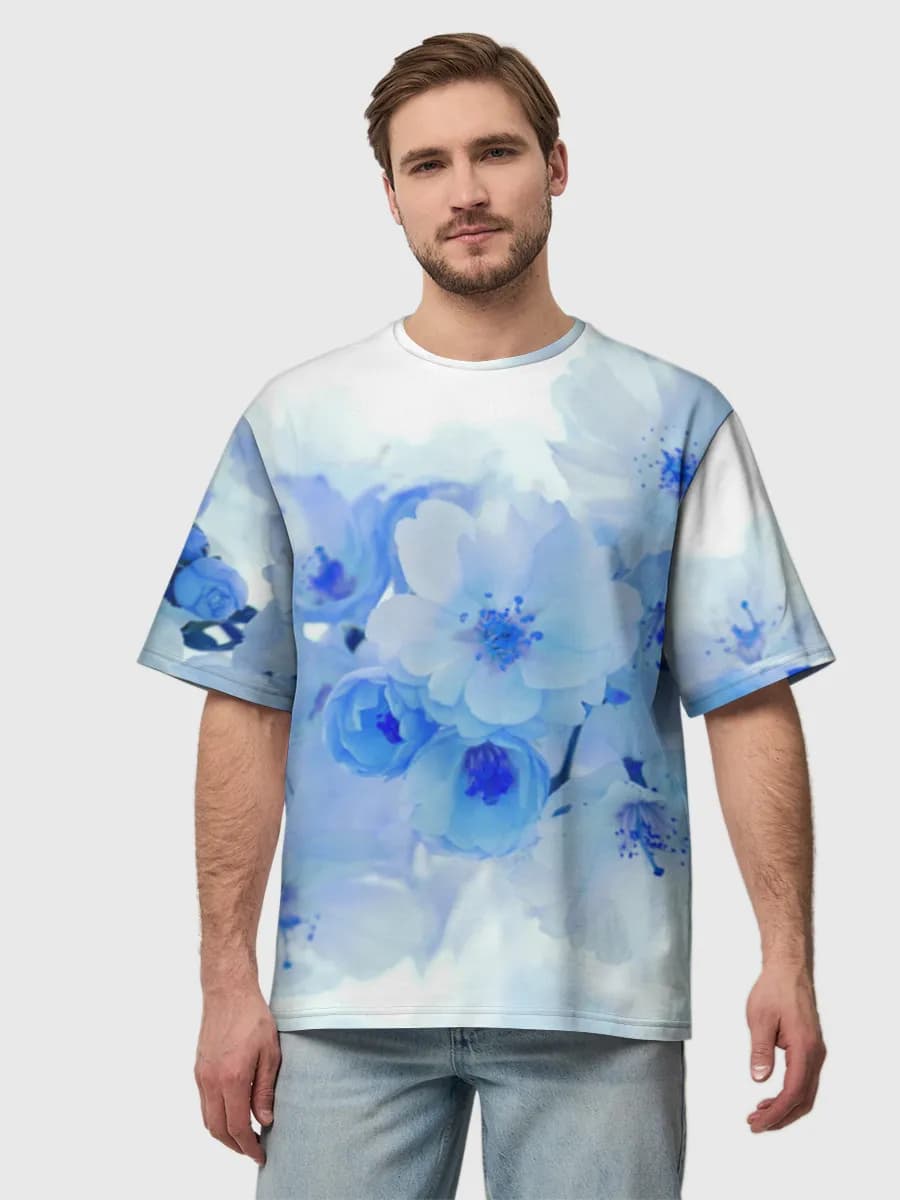 Men's oversized cotton T-shirt
