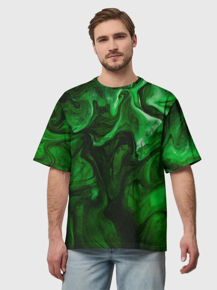 Men's oversized cotton T-shirt
