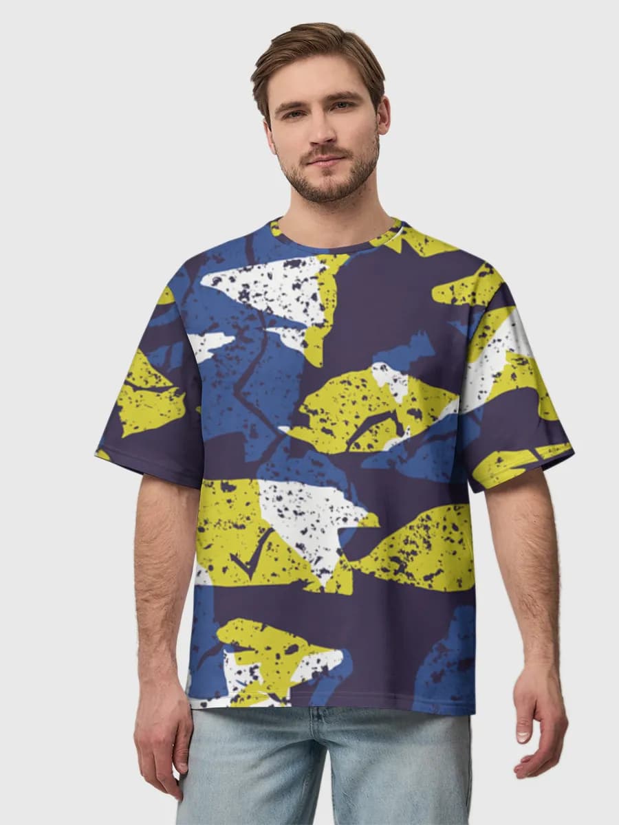 Men's oversized cotton T-shirt