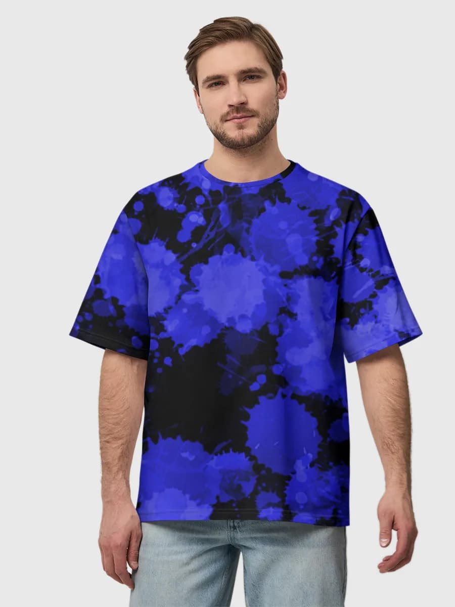 Men's oversized cotton T-shirt