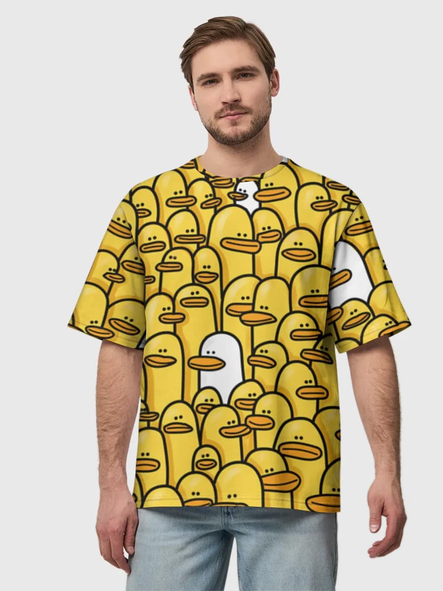 Crowd Of Cute Ducks